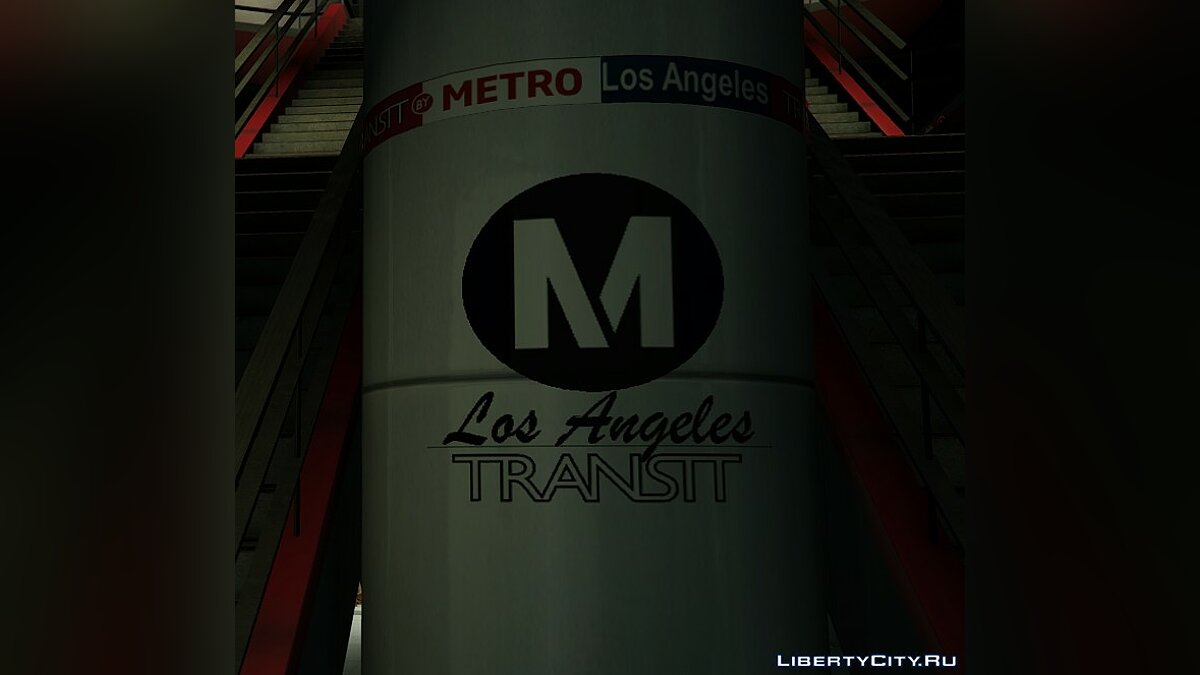 Real-Life Metro Stations 1.1 для GTA 5 - Картинка #11