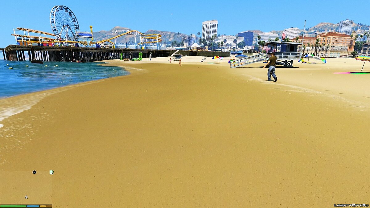 HD Пляж Textures v2 для GTA 5 - Картинка #1