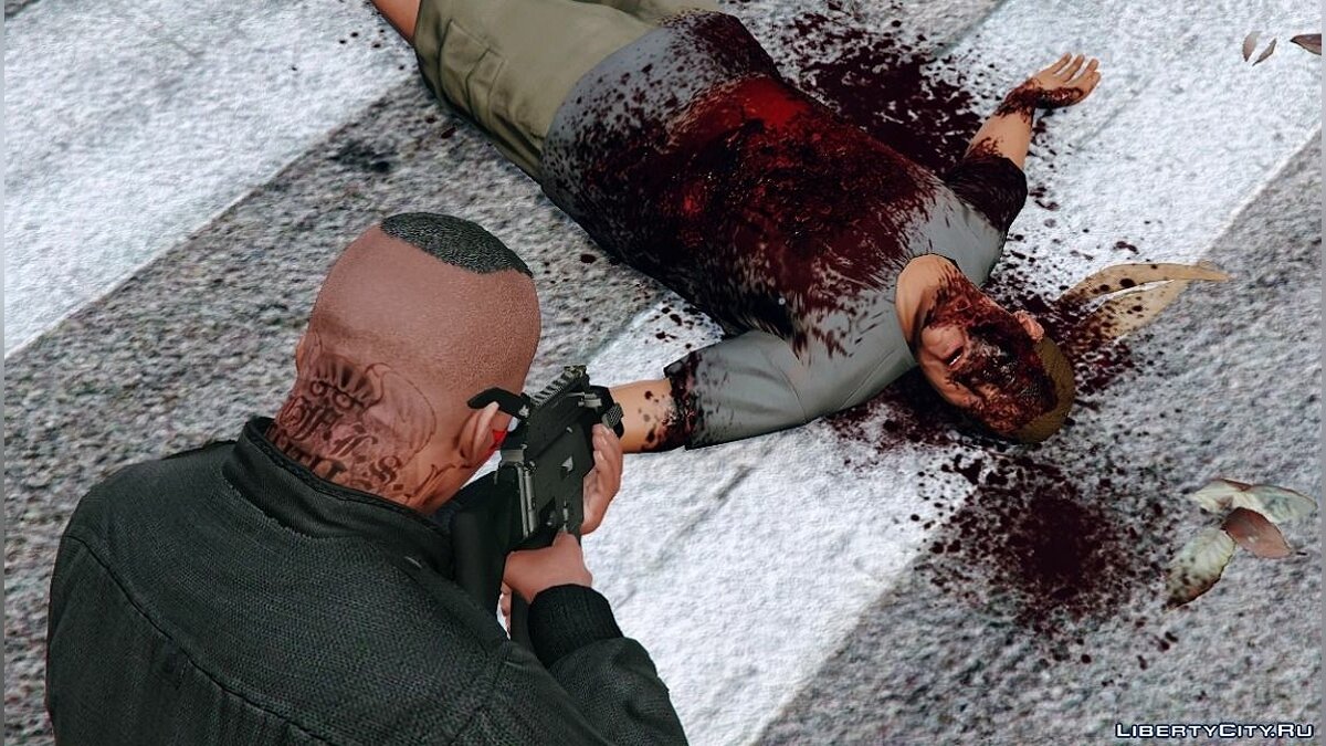 [4K|HD] Raider's Blood, Violence & Ragdoll Overhaul 2.7 для GTA 5 - Картинка #2
