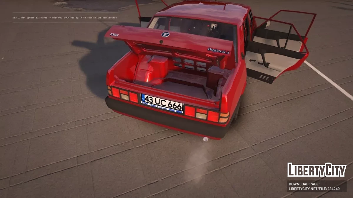 Tofas Dogan SLX (оригинальные диски) / GTA 5