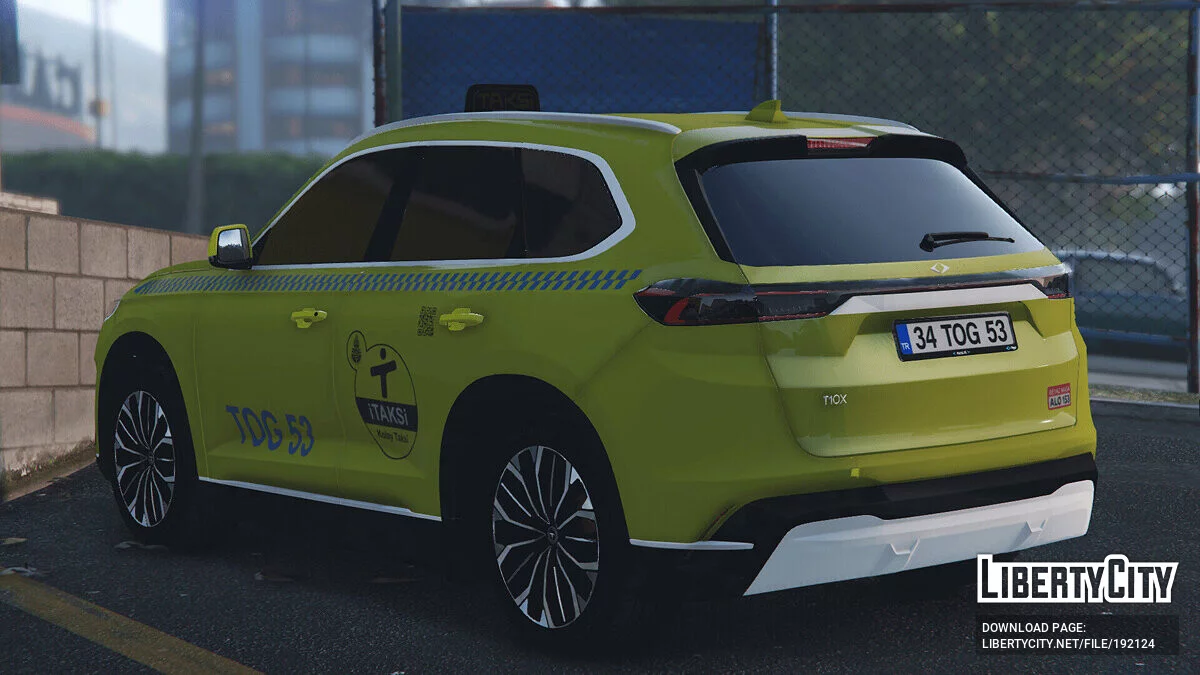 Togg C-Suv T10x Taksi / GTA 5