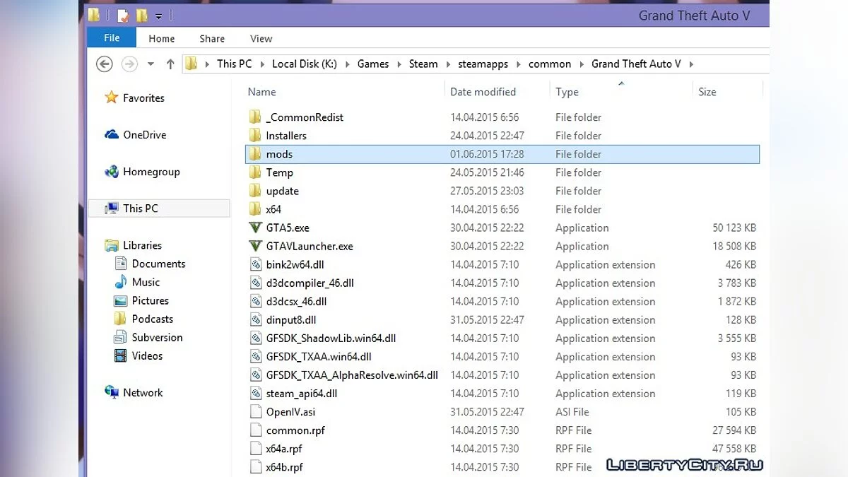 OpenIV 2.6.3 / GTA 5