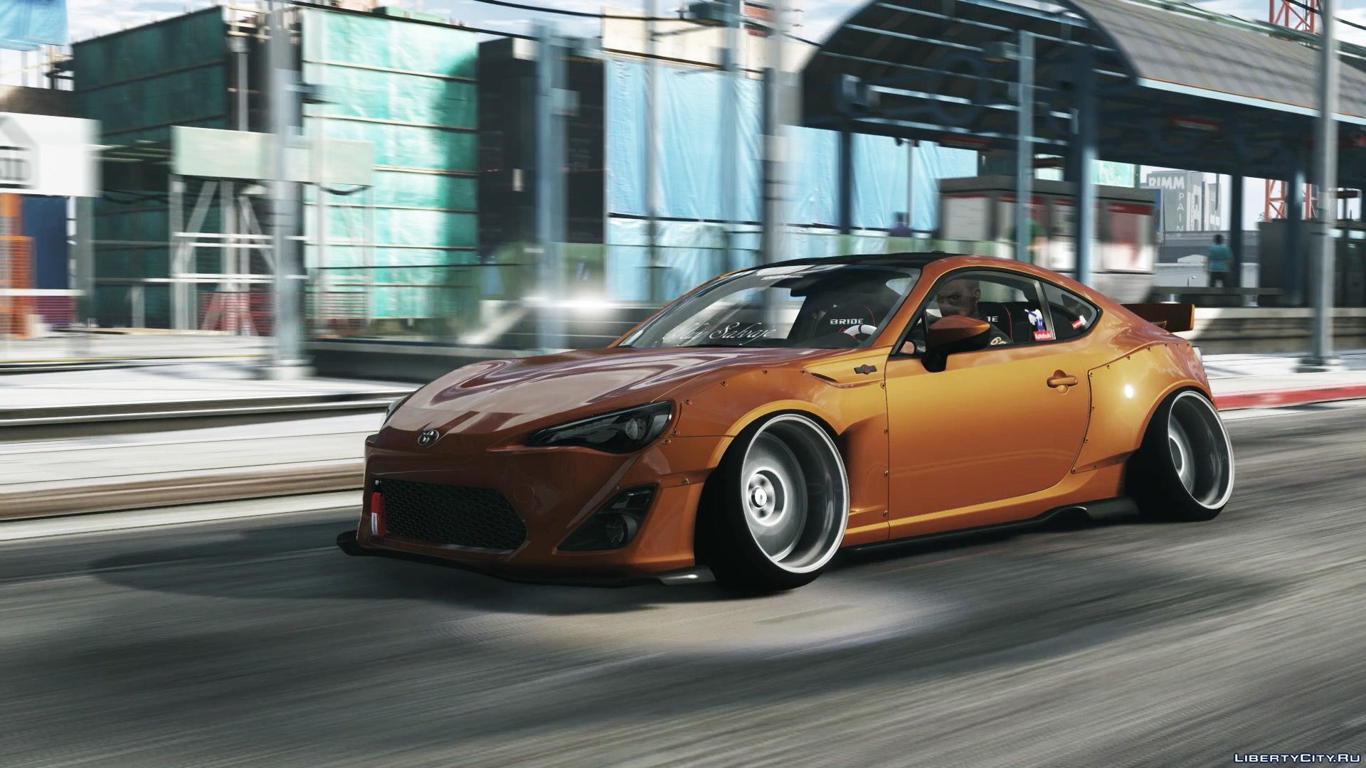 Toyota gt86 приборная панель