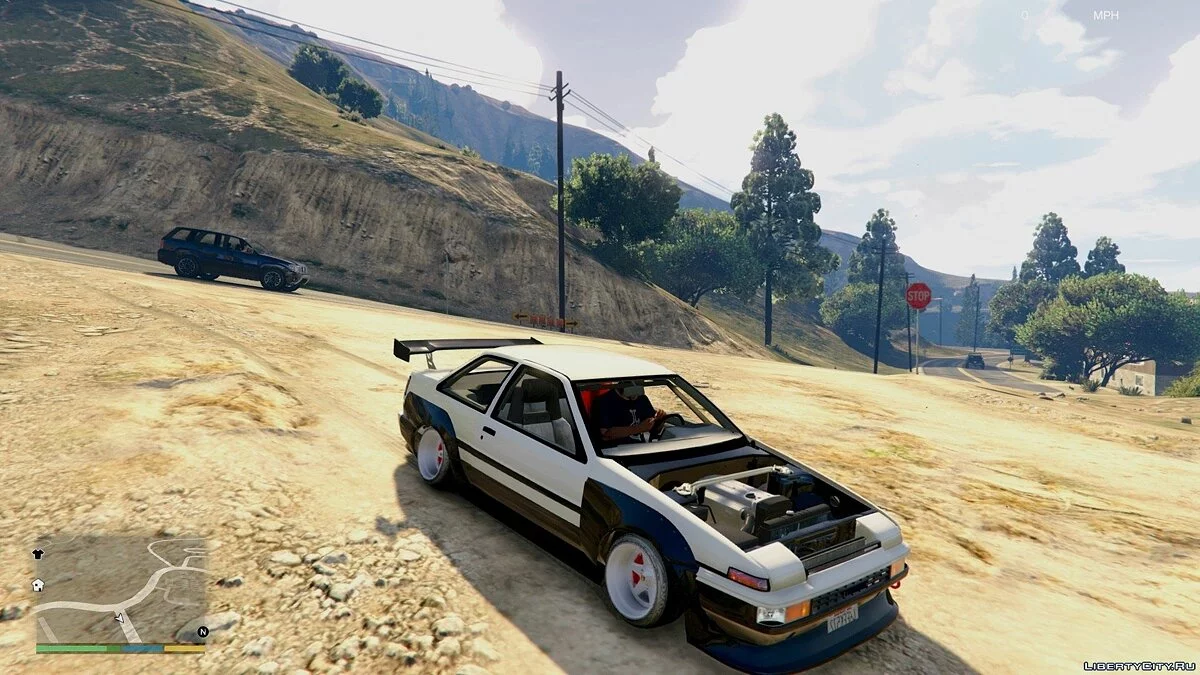 [Cambered] Toyota AE-86 Trueno [Tuning | Add-On] v1.0 / GTA 5