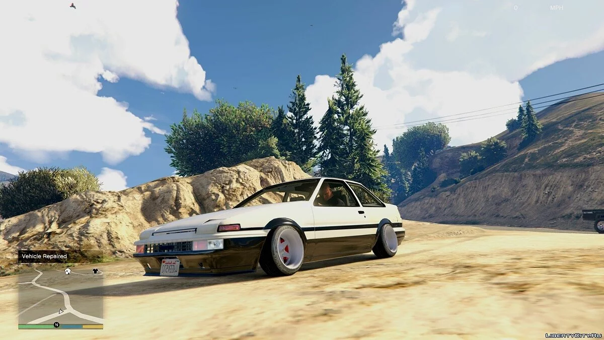 [Cambered] Toyota AE-86 Trueno [Tuning | Add-On] v1.0 / GTA 5