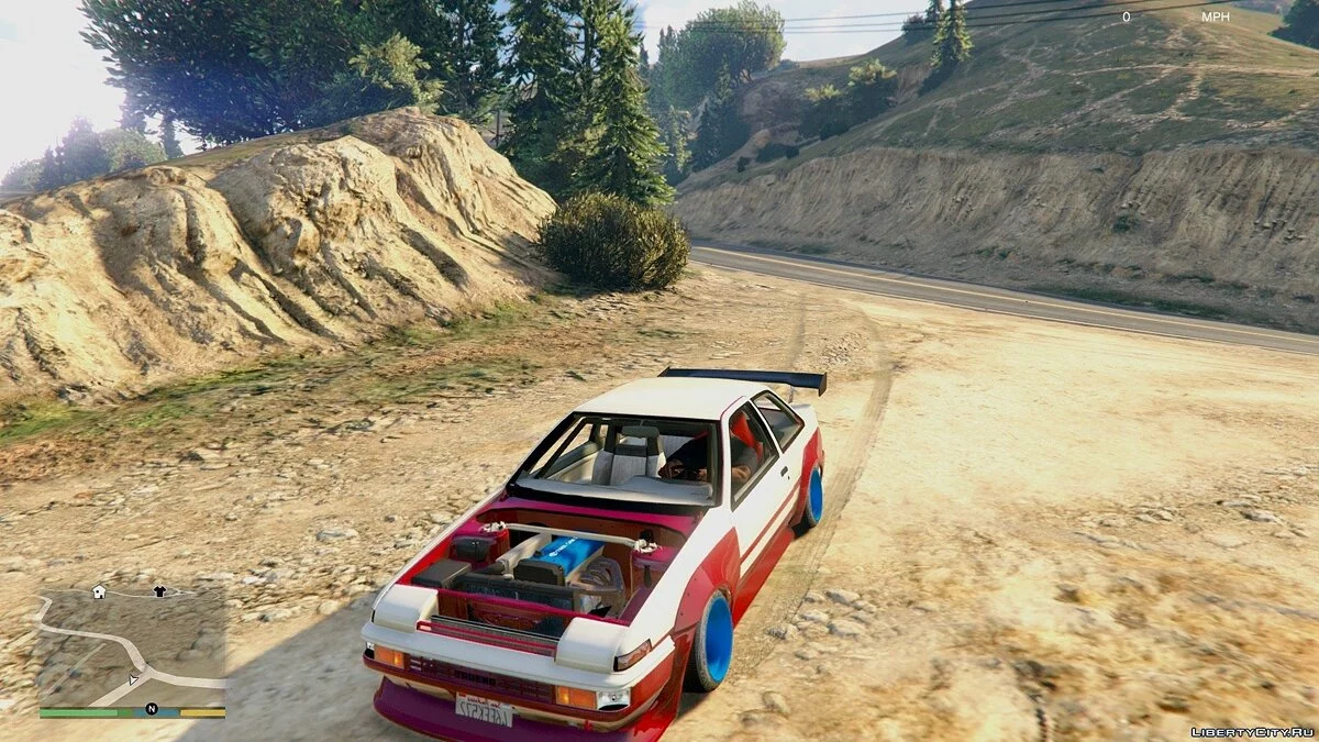 [Cambered] Toyota AE-86 Trueno [Tuning | Add-On] v1.0 / GTA 5