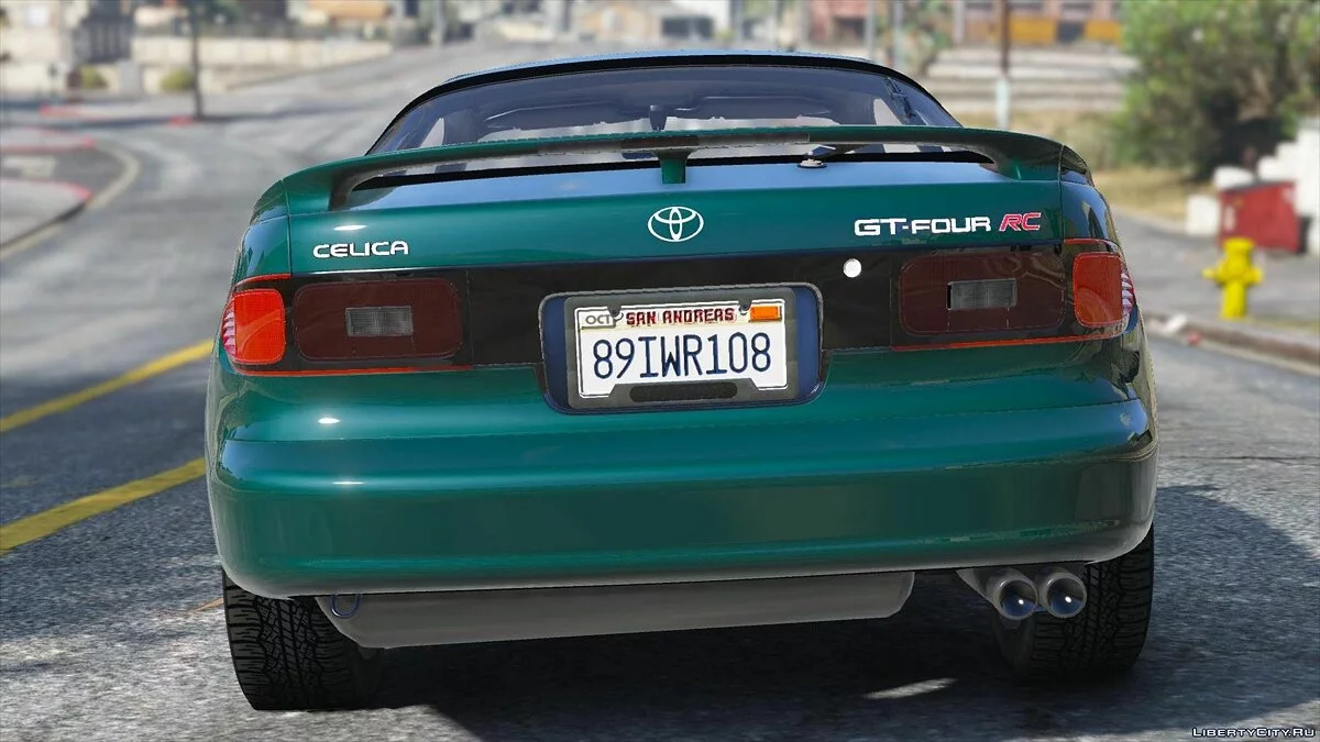Toyota Celica + Template 2.0 / GTA 5