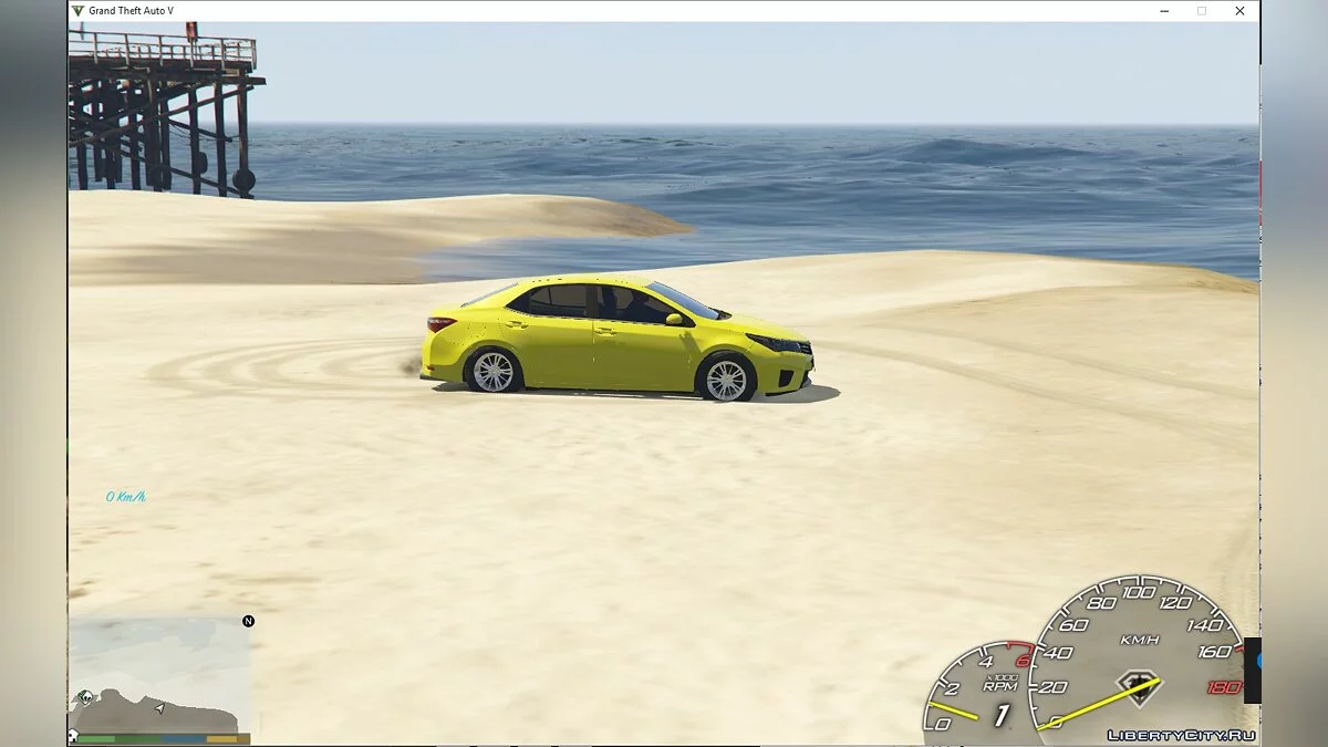 Toyota Corolla 2015 1.0 / GTA 5