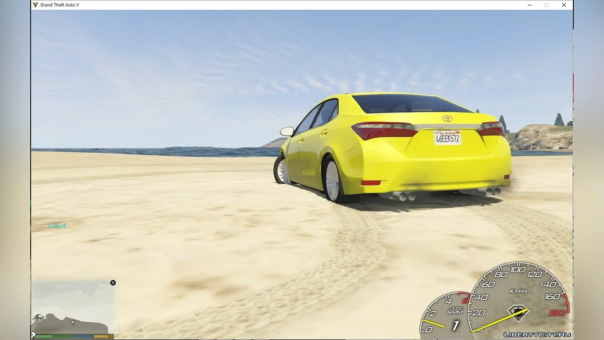 Toyota Corolla 2015 1.0 / GTA 5