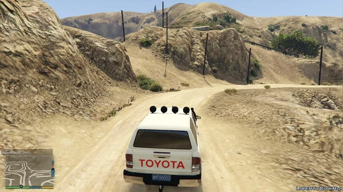 2016 Toyota Hilux Pack [Replace] 1.0 / GTA 5