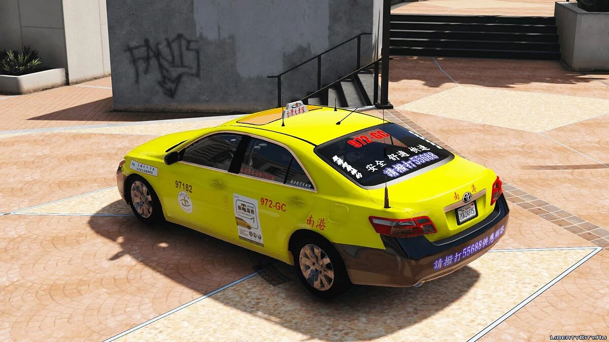 Toyota Camry Taiwan Taxi [Replace | Template] 1.1 / GTA 5