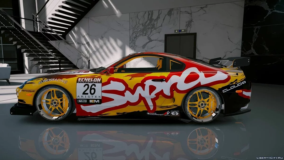 Toyota Supra MKIV Tuned [Add-On | Tuning] 1.2 / GTA 5