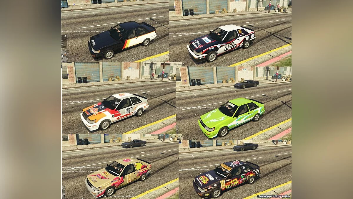 Toyota Corolla Levin AE86 [Replace | Tuning] 1.0 / GTA 5