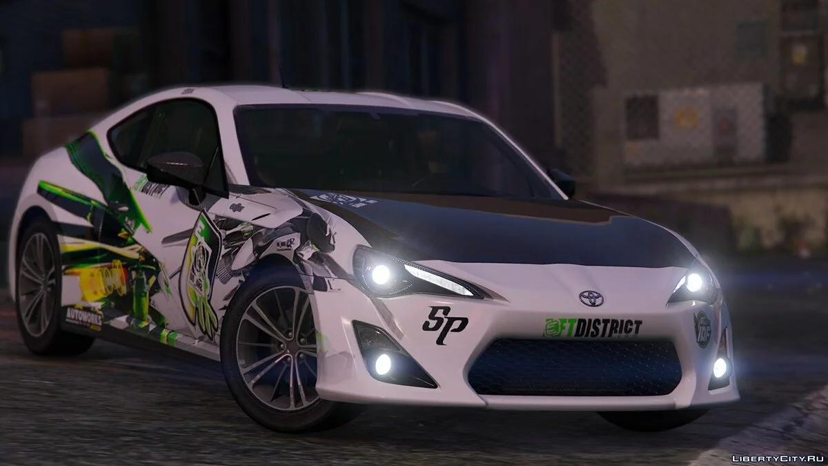 Toyota GT86(ZN6)[Replace|Livery|Template] 1.1 / GTA 5