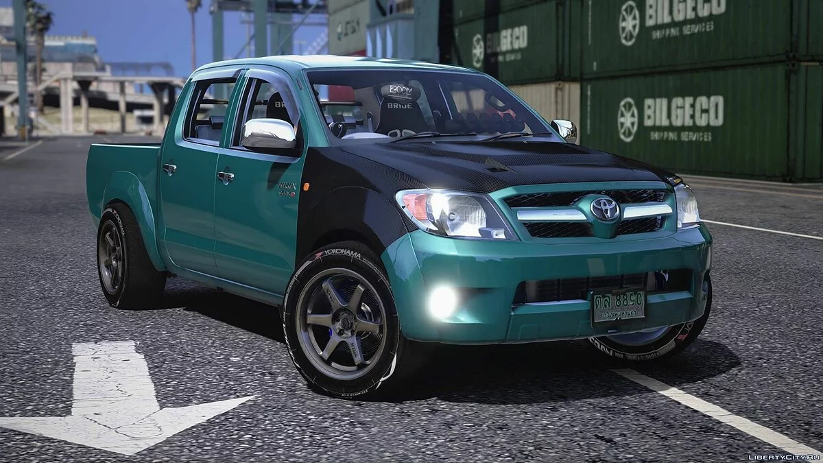 Toyota Hilux Vigo 2007 [Add-On | Replace | Template | Sound | RHD] 1.0 / GTA 5