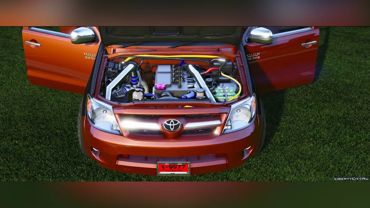 Toyota Hilux Vigo 2007 [Add-On | Replace | Template | Sound | RHD] 1.0 / GTA 5