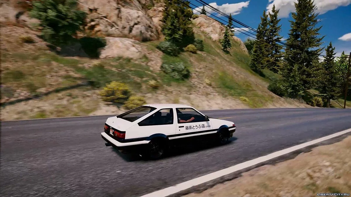 1985 Toyota Sprinter Trueno GT Apex (AE86) [Add-On | Tuning | Template | Livery | RHD] 9.9 / GTA 5