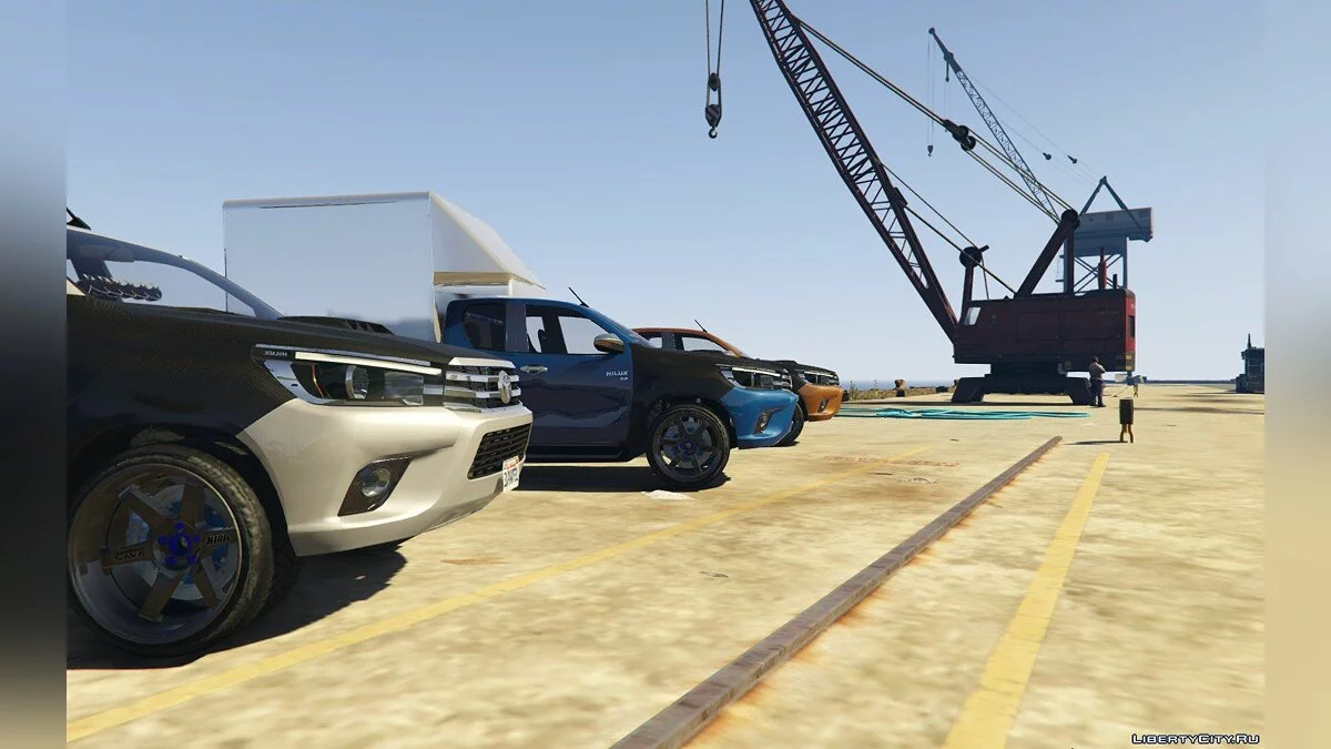 Toyota Hylux REVO Cap 2014 (add-on) 1.0 / GTA 5