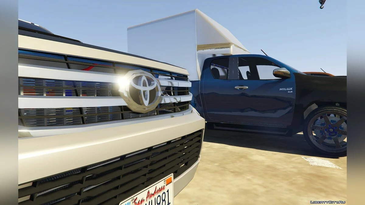 Toyota Hylux REVO Cap 2014 (add-on) 1.0 / GTA 5