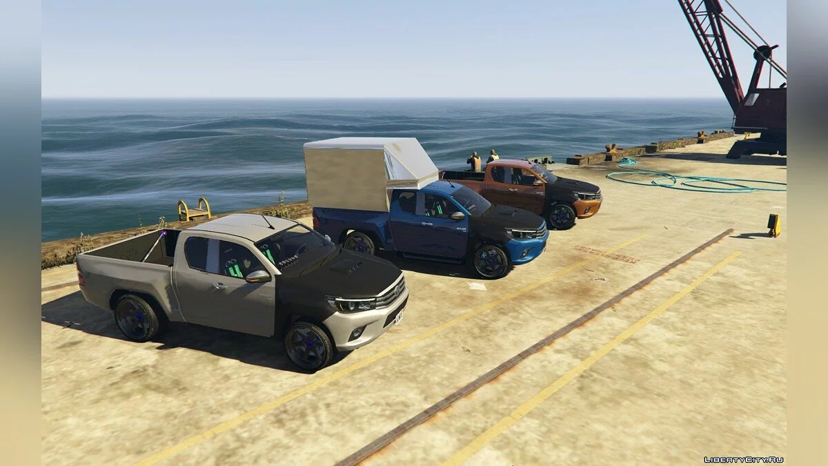 Toyota Hylux REVO Cap 2014 (add-on) 1.0 / GTA 5