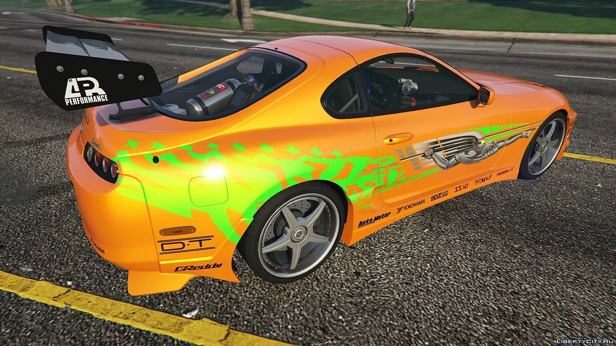 Brian's TOYOTA SUPRA 1994 (FAST&FURIOUS) [Add-On] 1.1 / GTA 5