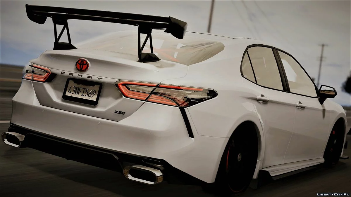 Toyota Camry XSE 2018 Crazy exterior [Add-On | Tuning] 1.1 / GTA 5