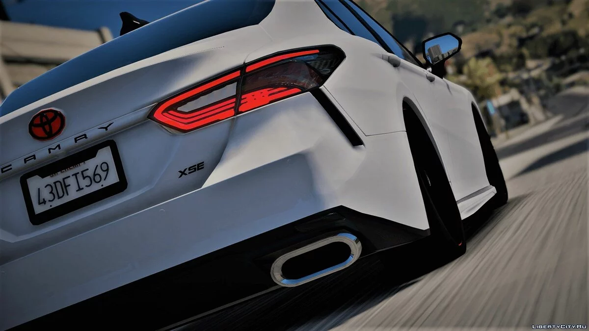 Toyota Camry XSE 2018 Crazy exterior [Add-On | Tuning] 1.1 / GTA 5