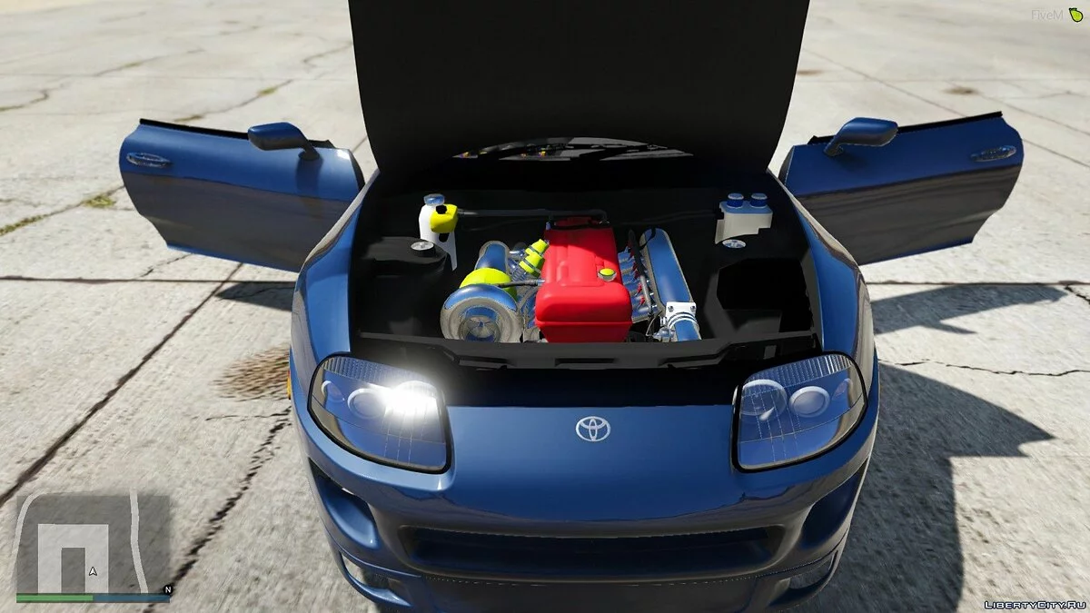 Toyota Supra - Машина для дрэг-рейсинга / GTA 5
