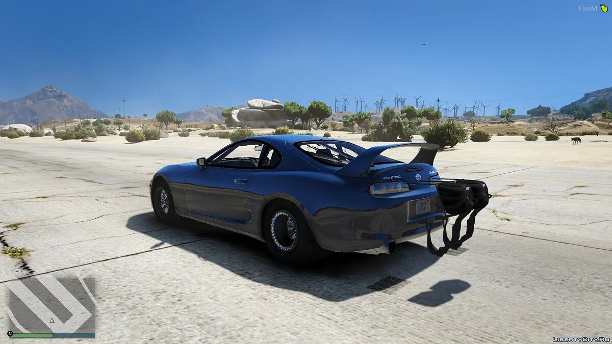 Toyota Supra - Машина для дрэг-рейсинга / GTA 5