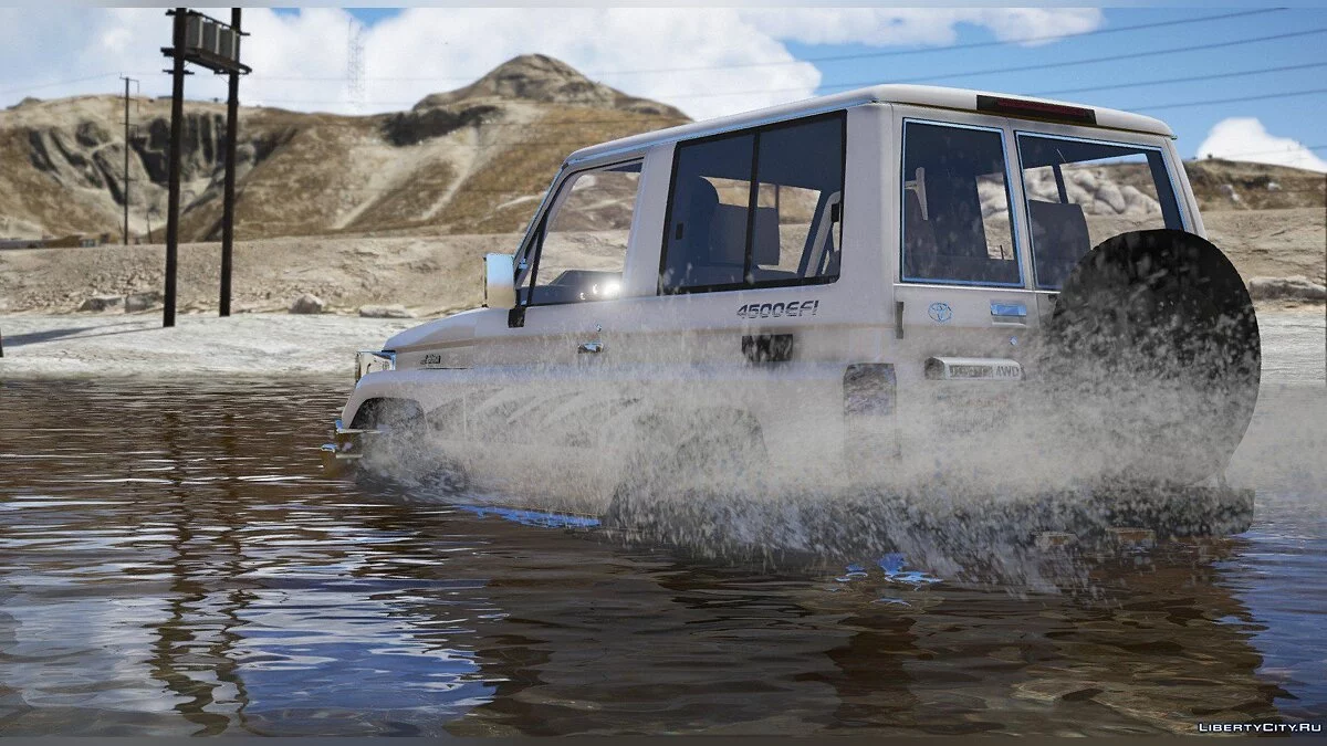 Toyota Land Cruiser J7 2006 / GTA 5