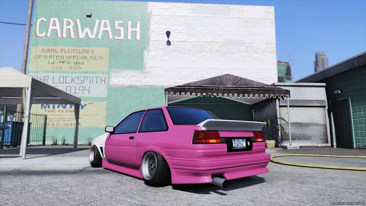 Toyota AE86 Coupe [Add-On | RHD] 1.1 / GTA 5