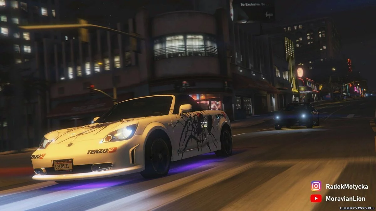 Toyota MR-S '02 [Add-On | Tuning | Animated roof | LODS | Template | SOUND ] 2.0 / GTA 5