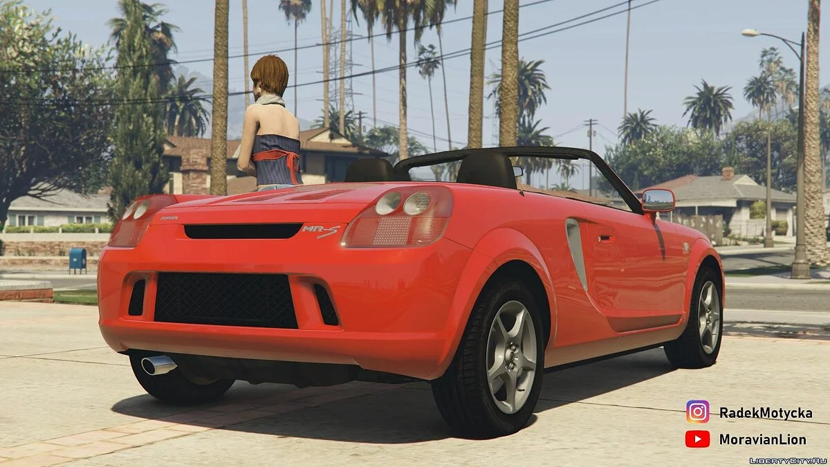 Toyota MR-S '02 [Add-On | Tuning | Animated roof | LODS | Template | SOUND ] 2.0 / GTA 5