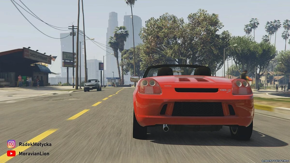 Toyota MR-S '02 [Add-On | Tuning | Animated roof | LODS | Template | SOUND ] 2.0 / GTA 5