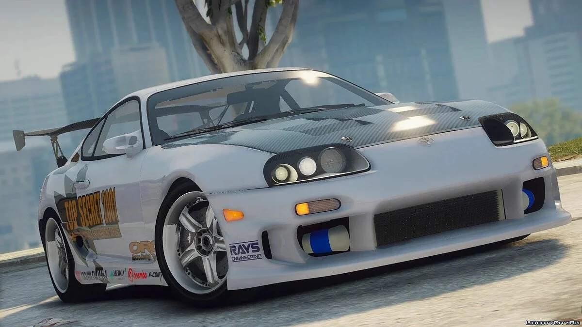 Toyota Supra Turbo '98 (A80) [Add-On | LODs | 250+ Tuning parts | Sound] / GTA 5