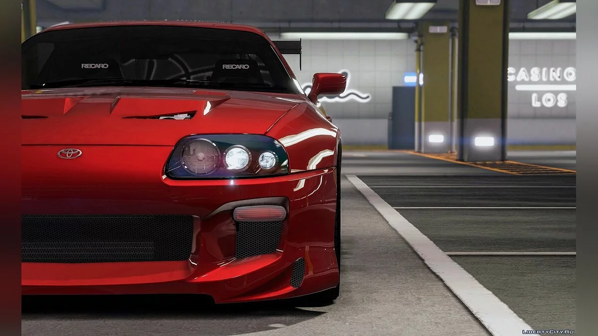 Toyota Supra Turbo 1998 v2.0 / GTA 5