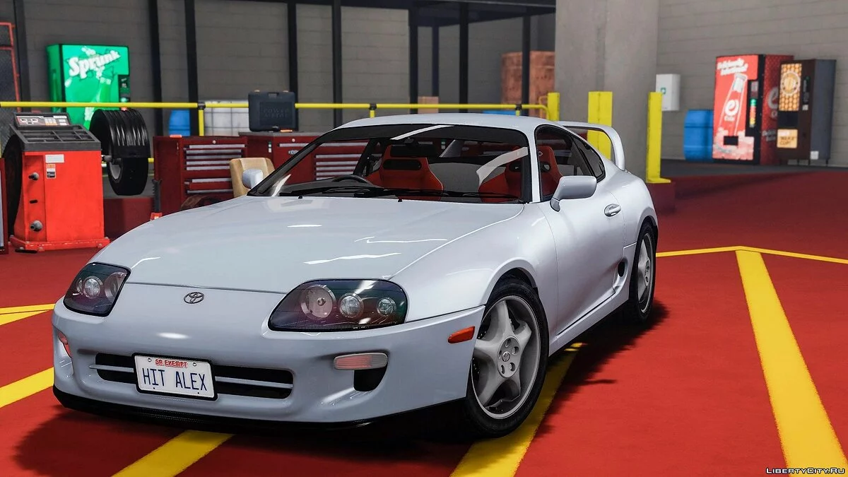 Toyota Supra Turbo 1998 v2.0 / GTA 5