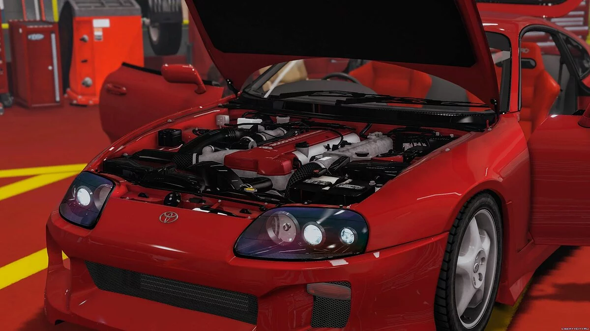 Toyota Supra Turbo 1998 v2.0 / GTA 5