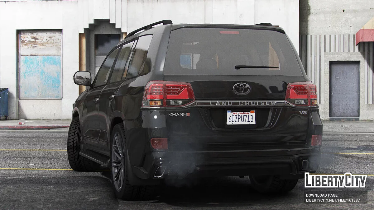 Toyota LC200 Khann Kit 2018 v3.0 / GTA 5