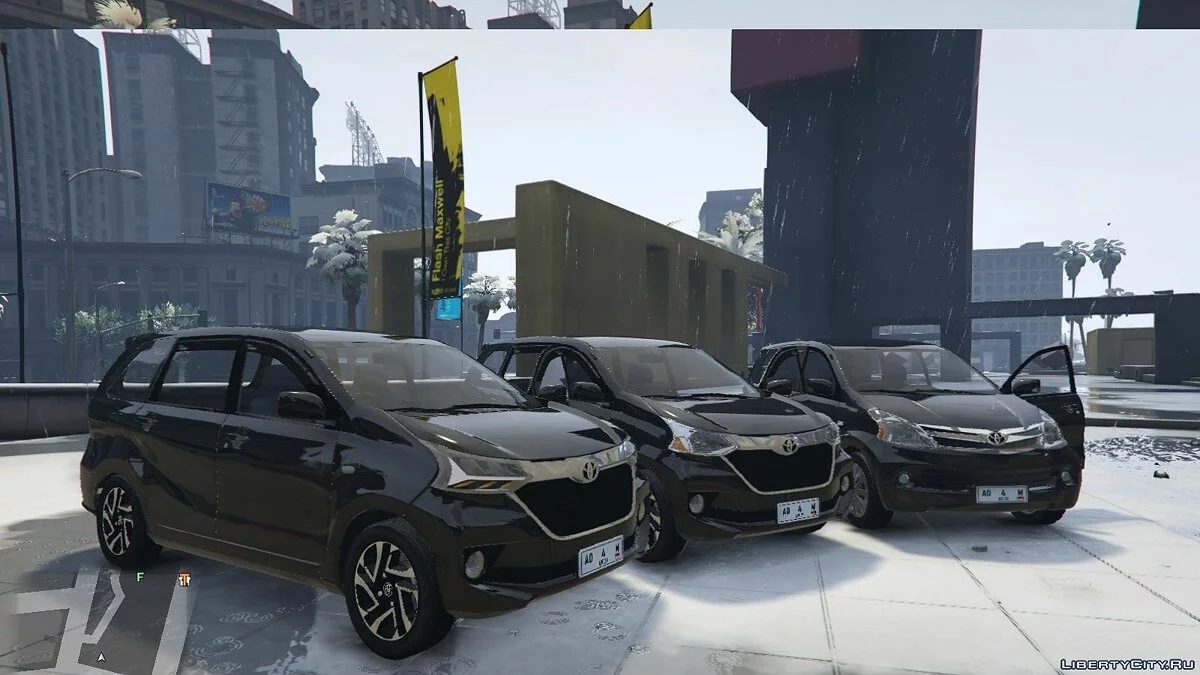 Toyota avanza 2015 facelift [replace] / GTA 5
