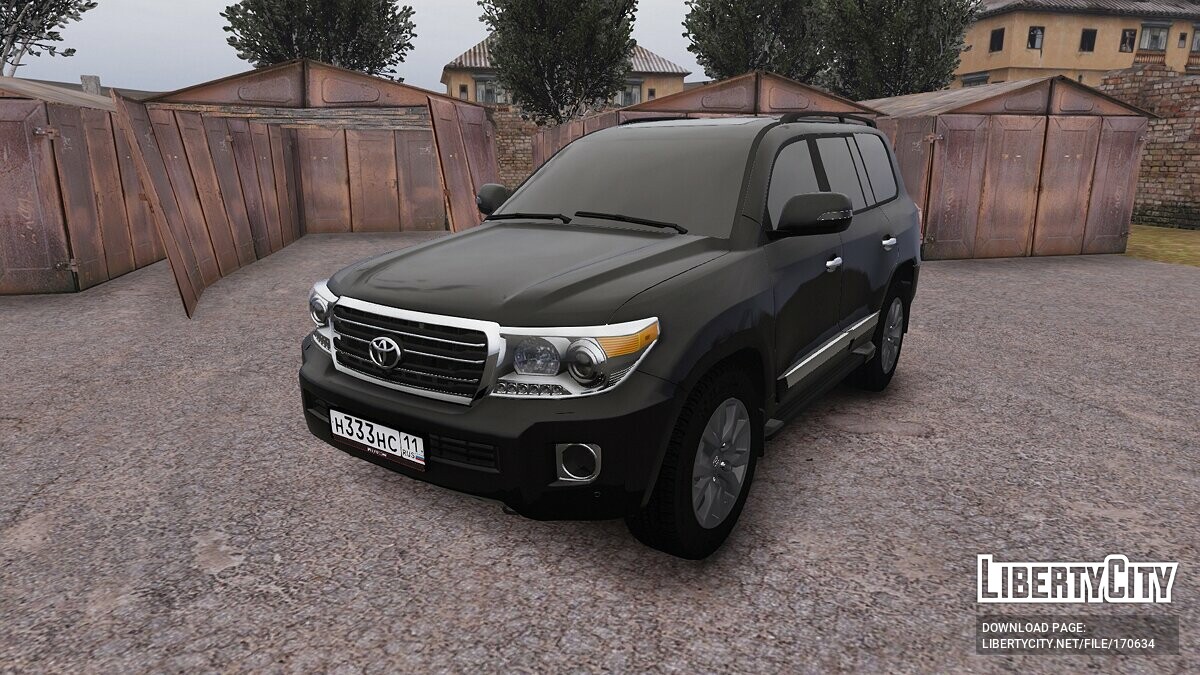 Скачать 2013 Toyota Land Cruiser 200 для GTA 5