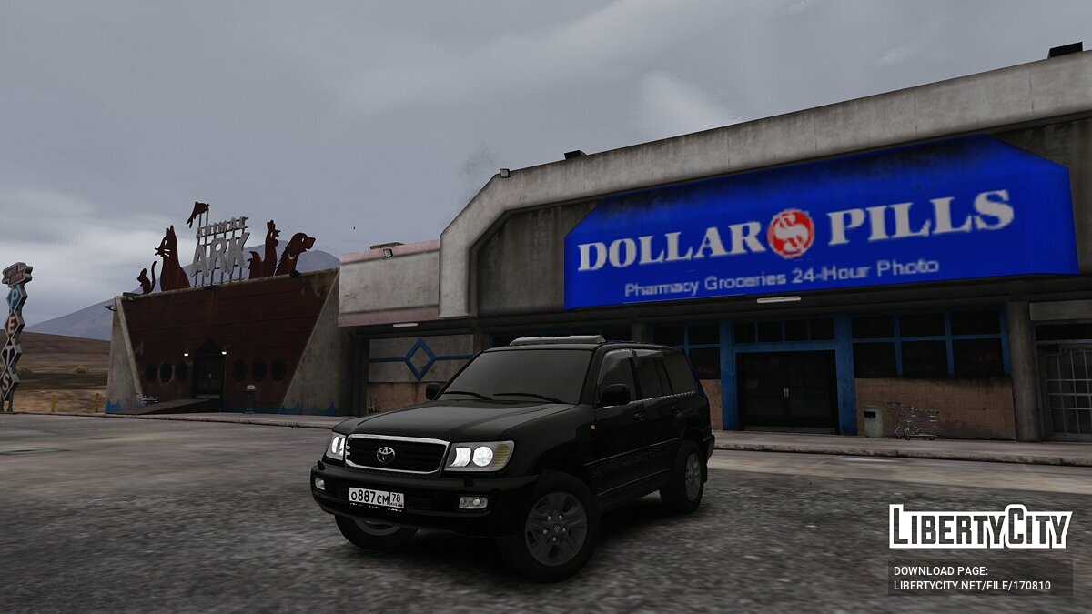 Скачать Toyota Land Cruiser 100 для GTA 5