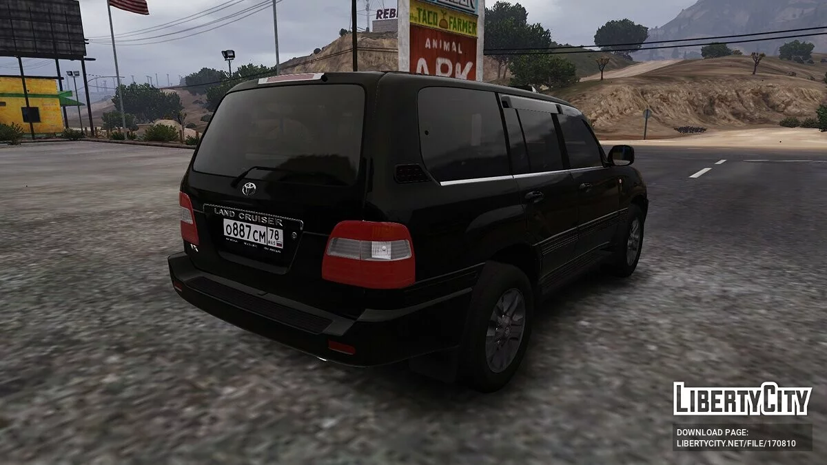 Toyota Land Cruiser 100 / GTA 5
