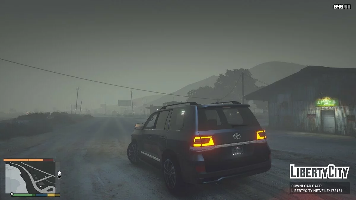 Tayota Land Cruiser 200 / GTA 5