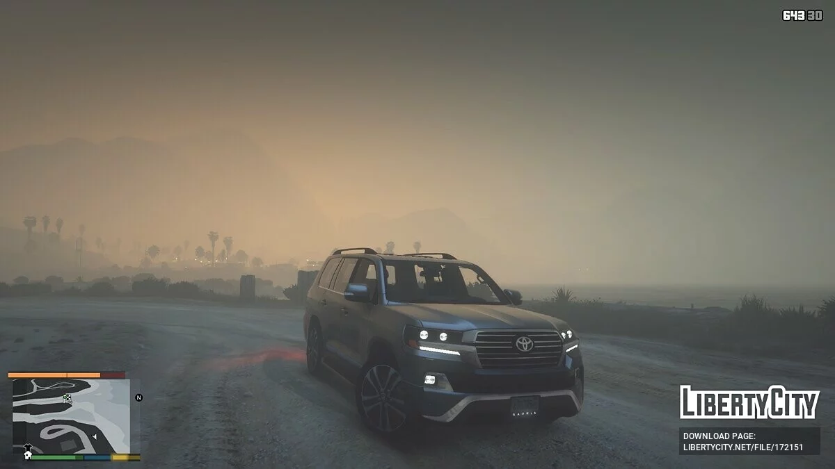 Tayota Land Cruiser 200 / GTA 5