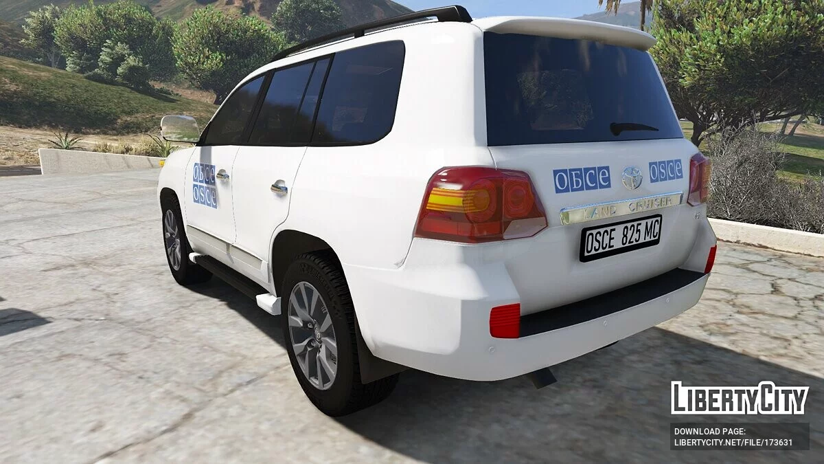 2013 Toyota Land Cruiser 200 ОБСЕ / GTA 5
