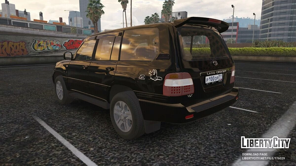 Toyota Land Cruiser 100 / GTA 5