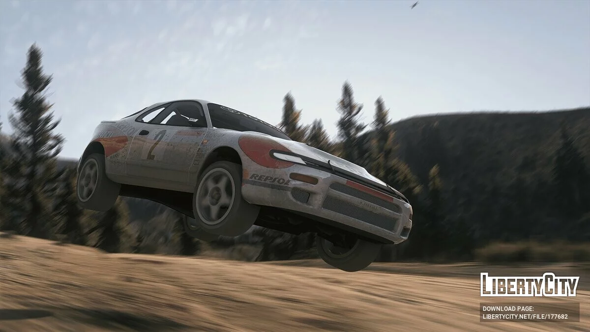 Toyota Celica ST185 4WD group A v1.1 / GTA 5
