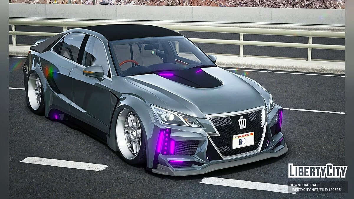 Toyota Crown Athlete Black Pearl Complete / GTA 5