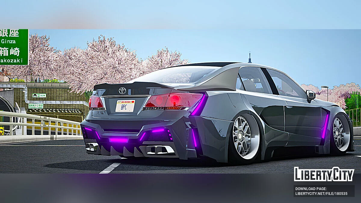 Toyota Crown Athlete Black Pearl Complete / GTA 5
